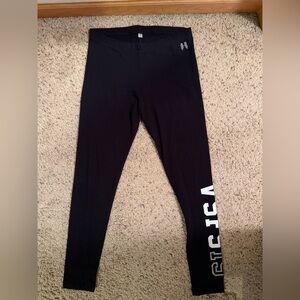 Victoria’s Secret PINK Black Victoria’s Secret Fashion Show 2015 Leggings Size M